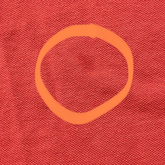 Gap Polo Shirt Men Size Large L Pink Short Sleeve Cotton Blend SMALL STAIN - Picture 7 of 7